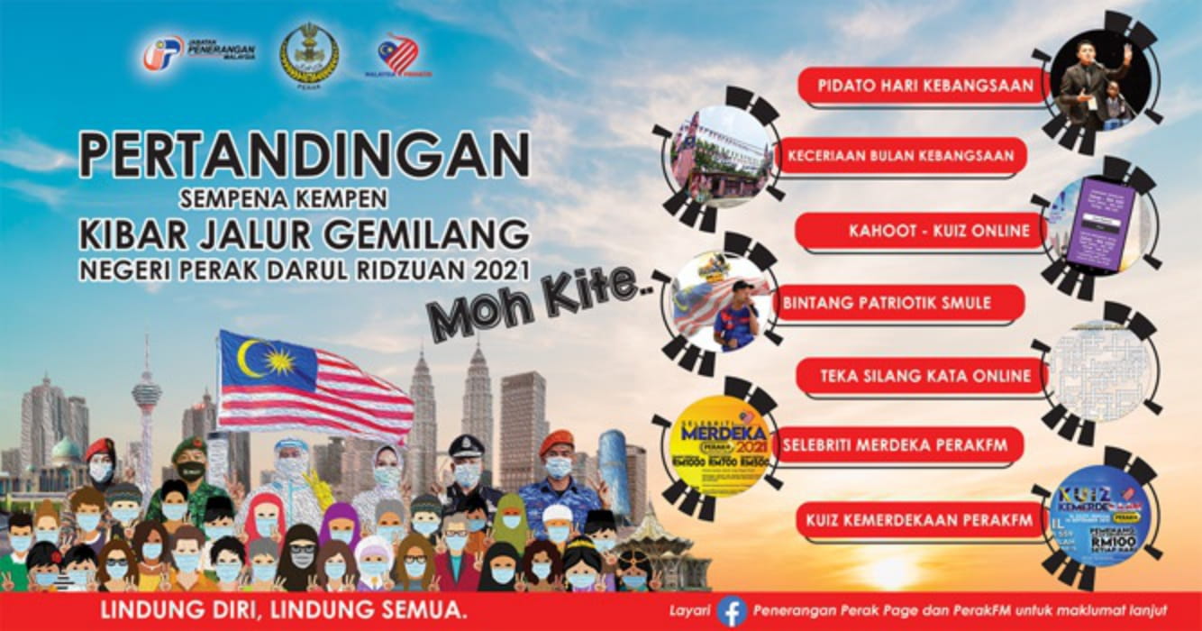 Pertandingan Sempena Kempen Kibar Jalur Gemilang Negeri Perak Darul Ridzuan 2021