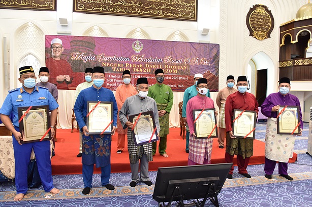 Maulidur Rasul Disambut Sederhana Dalam Norma Baharu. : 27 Oktober 2020.