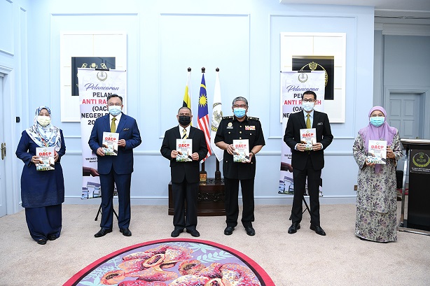 Perak Menteri Besar Launches Perak Organisational Anti-Corruption Plan 2021-2025: 14 April 2021