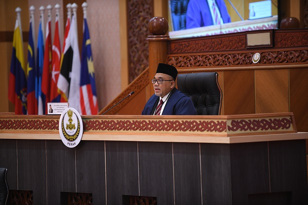 YB Speaker Zahir Penghargaan Semua ADUN, Petugas Jayakan Sidang Dewan Negeri Perak Ke-14. : 20 Disember 2021
