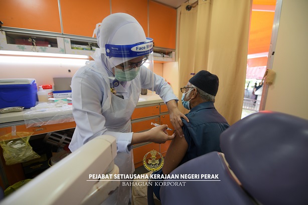 Mobile Dental Clinic (Trailer) Converted Into Vaccination Unit: 8 June 2021