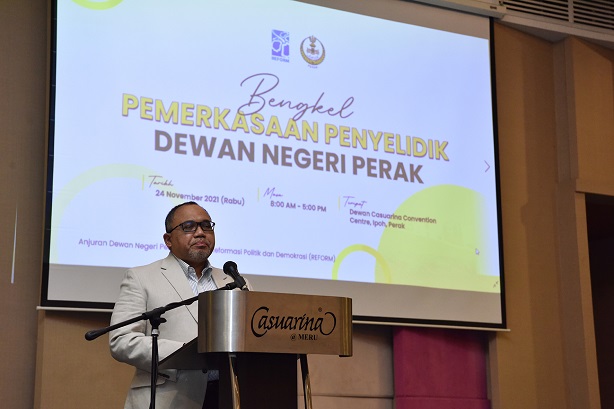 Perak State Assembly Committed To Strengthen Researchers: 24 November 2021