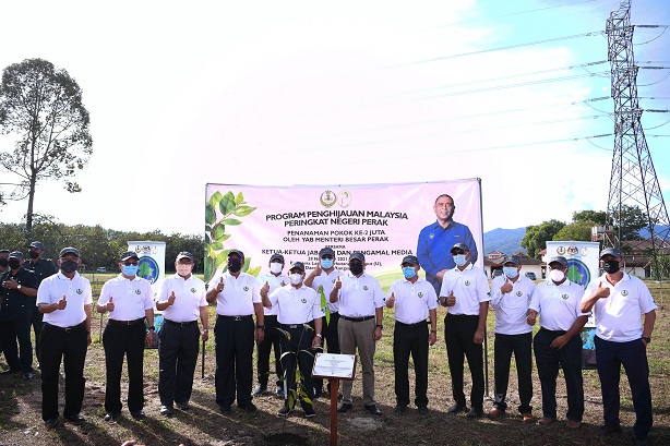 Perak Committed To Plant 2 Million Trees A Year Until 2025: 28 November 2021