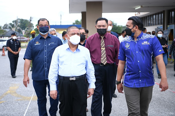 Perak Giat Usaha Program Pemberian Vaksin Kepada Remaja. : 5 Oktober 2021