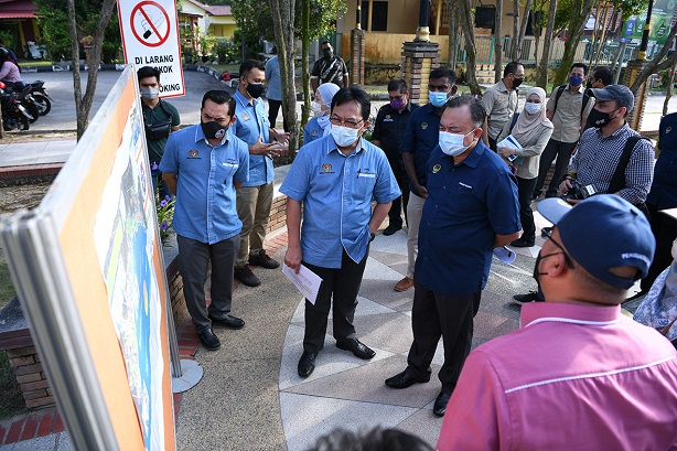 Visit Of TSUK JPM To Pangkor Island Development Projects: 25 September 2021