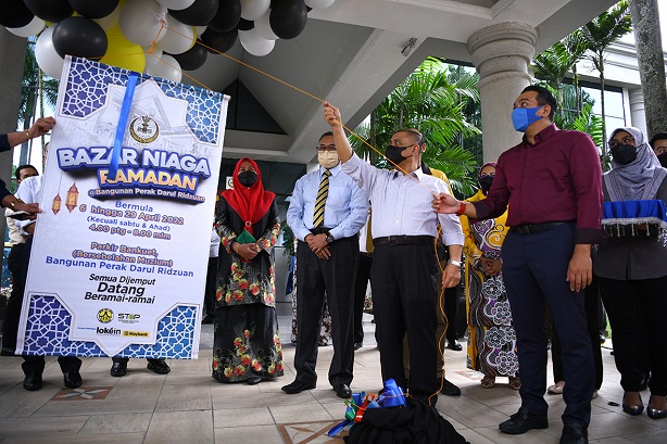 SUK Perak Ramadan Bazaar Held For The First Time At Bangunan Perak Darul Ridzuan: 6 April 2022
