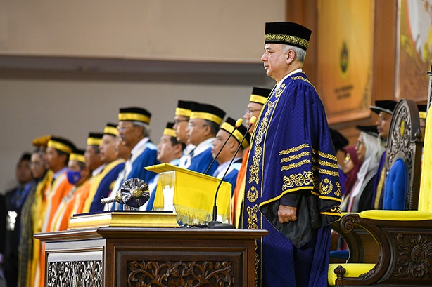 HRH Sultan Of Perak Graces USAS 15th Convocation Ceremony: 3 December 2022