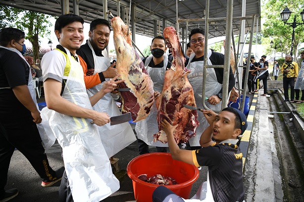 Program Gotong-Royong Ibadah Korban Pejabat Setiausaha Kerajaan Negeri Perak : 13 Julai 2022