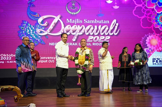 Perak State Level Deepavali Celebration Joyous, Attended By Various Races: 25 October 2022