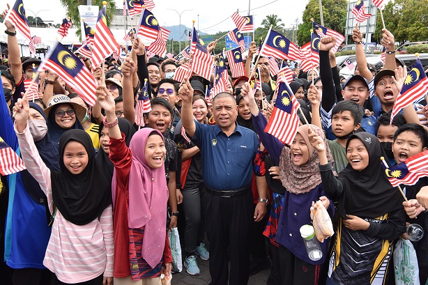 Sambutan Bulan Kebangsaan Dan Kibar Jalur Gemilang 2022 Negeri Perak Kembali Meriah : 5 Ogos 2022