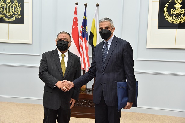 Kunjungan Hormat Pesuruhjaya Tinggi Singapura Ke Perak : 3 Ogos 2022