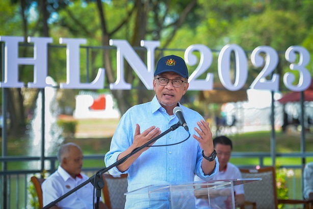 Prime Minister Officiates National Landscape Day Celebration 2023 At Taman Dr. Seenivasagam : 11 March 2023