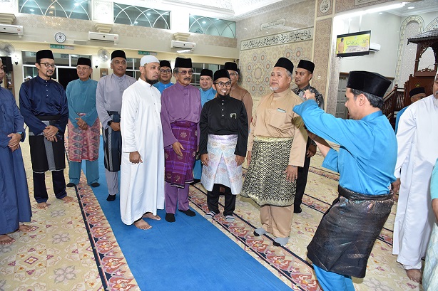 DYTM Raja Muda Perak Darul Ridzuan Berkenan Berangkat Ke Majlis Berbuka Puasa Daerah LMS : 25 Mac 2024