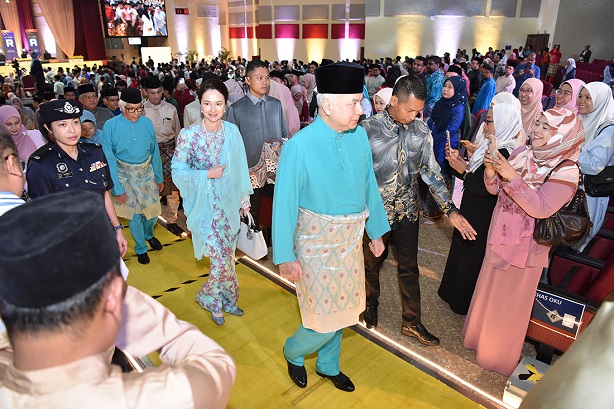 HRH Sultan Of Perak Graces Foundation Stone Laying Ceremony Of IPTTI And URCC Wakaf Facilities, And UPSI Hari Raya Celebration 2024: 24 April 2024