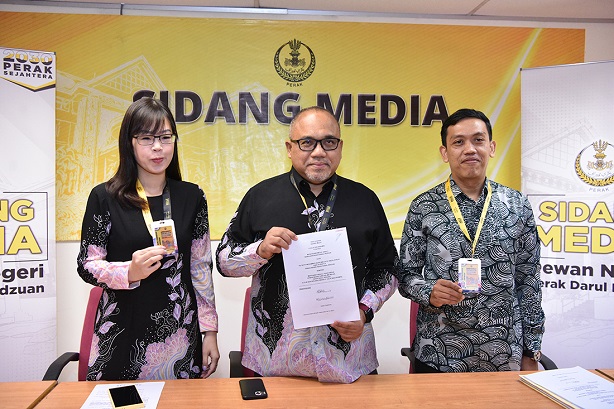 Perak State Assembly Sitting Starts On 9 July 2024: 4 July 2024