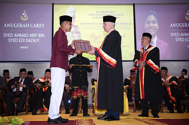 HRH Sultan Of Perak Graces MCKK Excellence Award Ceremony: 10 August 2024