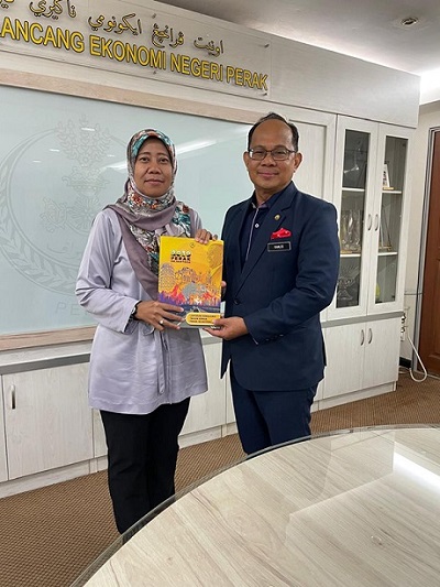 Courtesy Visit By Sabah Maju Jaya Secretariat Chief Operating Officer To Perak State Secretariat: 15 August 2024