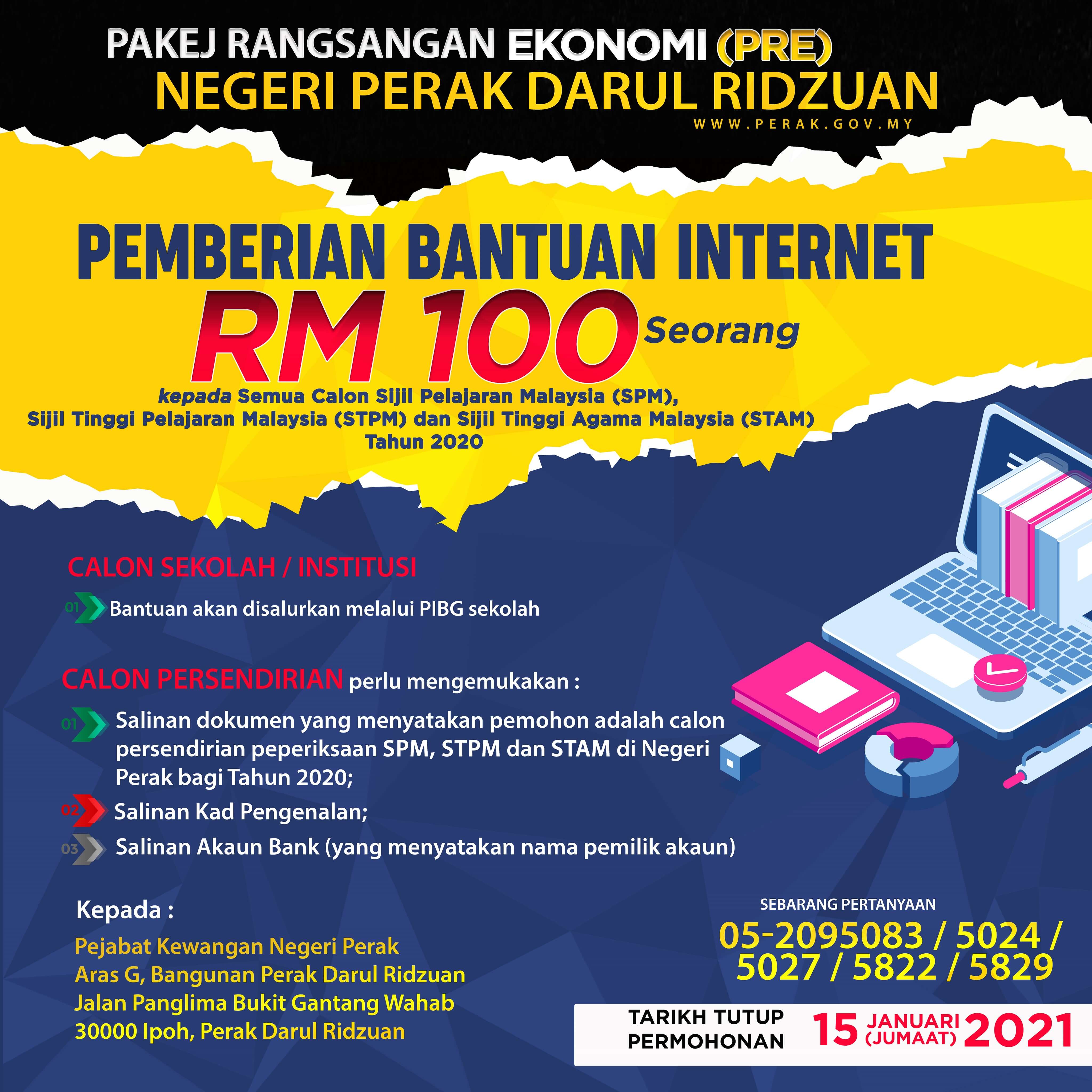 Pakej Ransangan Ekonomi (PRE) Negeri Perak Darul Ridzuan